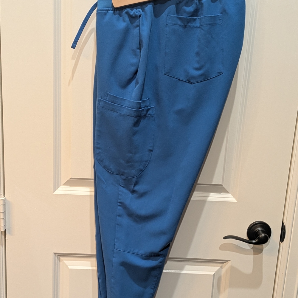 Women's Blue Utility Jogger Sweatpants